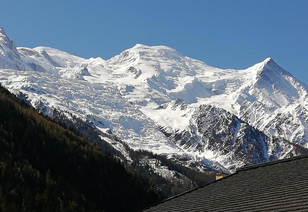 Studio With Balcony, Mt Blanc View, Parking, Center Of Chamonix Exteriér fotografie
