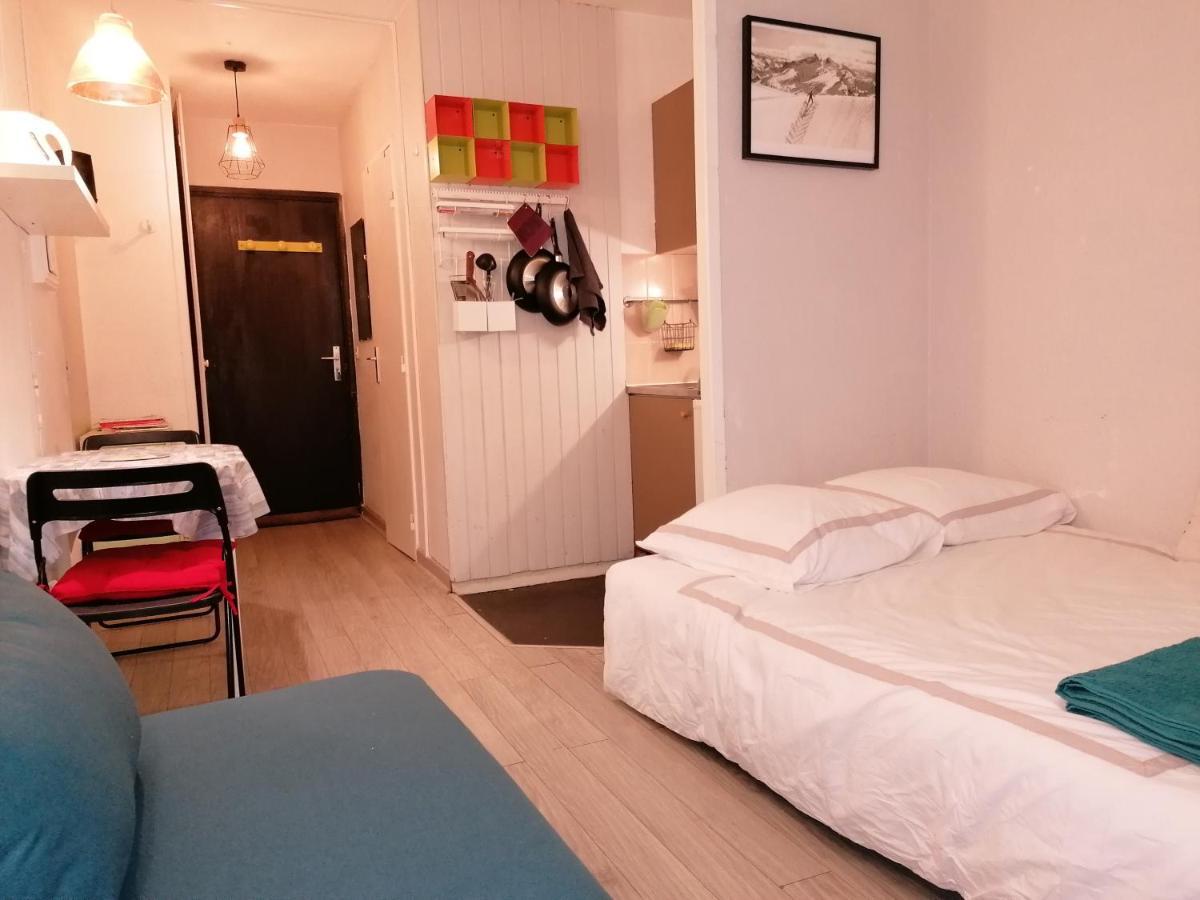 Studio With Balcony, Mt Blanc View, Parking, Center Of Chamonix Exteriér fotografie